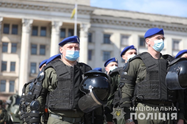 1 и 2 мая общественный порядок в Одессе будут обеспечивать 2,5 тысячи правоохранителей. Фото