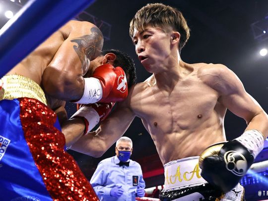 Іноуе — Дасмарінас: відео нокауту в бою за чемпіонські пояси IBF та WBA