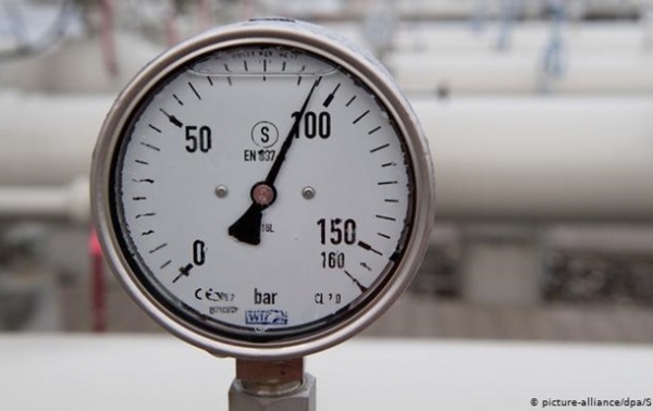 Цена на газ упала на 650 долларов за день