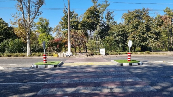 Одесские дороги оборудуют островками безопасности 