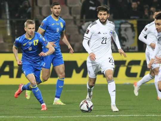 Боснія і Герцеговина — Україна — 0:2: відео голів у матчі кваліфікації ЧС-2022