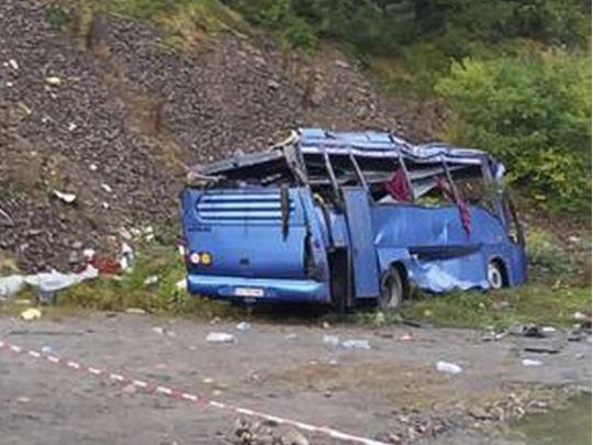 У Болгарії згорів автобус з туристами: десятки загиблих