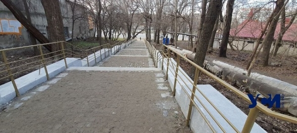 Одну из самых длинных одесских лестниц открыли после реконструкции