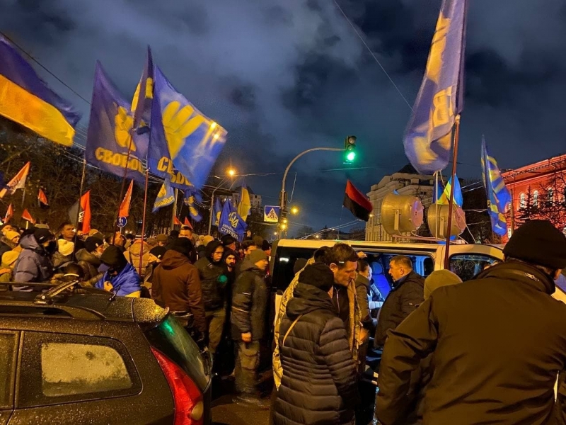 У Києві відбулась смолоскипна хода на честь дня народження Степана Бандери