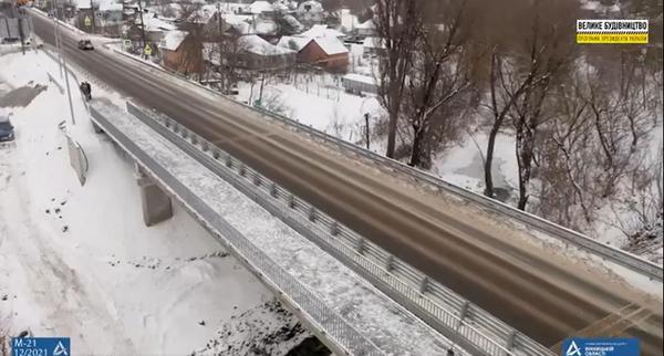 У Могилеві-Подільському за програмою Зеленського вперше за 80 років відремонтували міст на трасі М-21