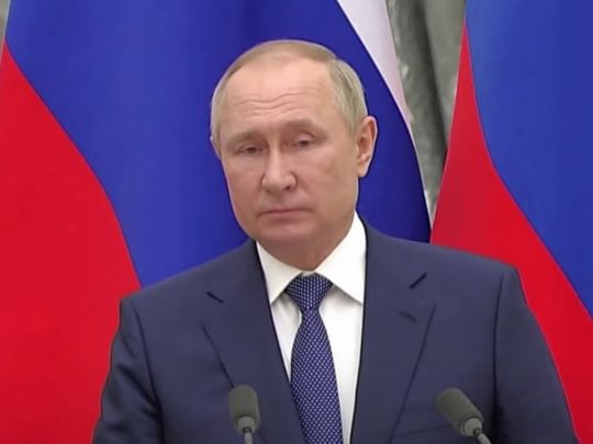 «Подобається — не подобається, терпи, моя красуня»: Путін про Мінські угоди