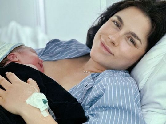 Відома українська телеведуча розсекретила ім'я новонародженого сина