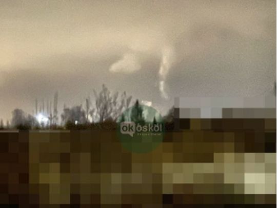 У Бєлгородській області дрони атакували нафтобазу: горів резервуар