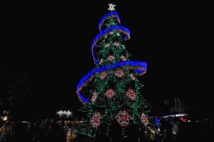В Одессе открыли главную елку города: фотоотчет