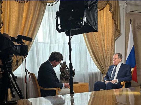 «росія не має наміру знищувати український народ»: які умови припинення війни в Україні озвучив головний дипломат путіна