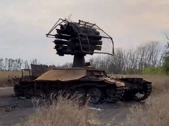 Танки без башти окупанти переробляють у «суперзброю», що легко знищується ЗСУ